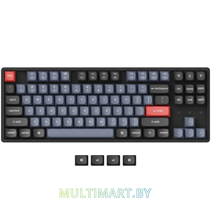 Клавиатура Keychron K8 Pro RGB K8P-J2-RU (Gateron G Pro Blue)